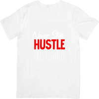 Thumbnail for Never Stop Hustle Bold Typography T-Shirt | Motivational Retro Entrepreneur Graphic Tee